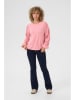 Cream Pullover "Dela" in Rosa