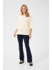 Cream Sweter "Blu" w kolorze kremowym