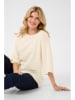 Cream Sweter "Blu" w kolorze kremowym
