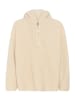 Cream Fleecepullover "Bami" in Sand