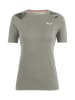 Salewa Functioneel shirt kaki