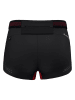 Salewa Funktionsshorts in Schwarz/ Rot