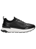 Wojas Leder-Sneakers in Schwarz/ Weiß