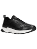 Wojas Leder-Sneakers in Schwarz/ Weiß