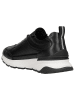 Wojas Leder-Sneakers in Schwarz/ Weiß