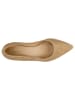 Wojas Leder-Pumps in Beige