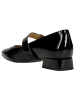 Wojas Leder-Slipper in Schwarz