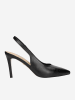 Wojas Leder-Pumps in Schwarz