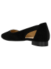 Wojas Leren ballerina's zwart