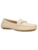 Wojas Leder-Mokassins in Creme