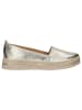 Wojas Leder-Mokassins in Silber