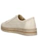 Wojas Leder-Sneakers in Creme