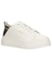 Wojas Leder-Sneakers in Creme