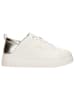 Wojas Leder-Sneakers in Creme