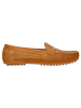 Wojas Leren mocassins lichtbruin