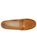 Wojas Leren mocassins lichtbruin