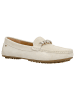 Wojas Leder-Mokassins in Creme