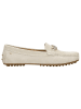 Wojas Leder-Mokassins in Creme