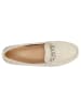Wojas Leder-Mokassins in Creme
