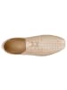 Wojas Leder-Schnürschuhe in Beige