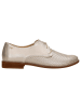 Wojas Leder-Schnürschuhe in Silber