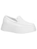 Wojas Leder-Slipper in Weiß