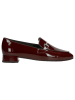 Wojas Leren mocassins donkerrood