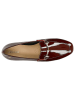 Wojas Leren mocassins donkerrood