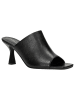 Wojas Leren slippers zwart