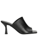 Wojas Leren slippers zwart