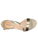 Wojas Leder-Sandaletten in Gold