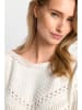 Rich & Royal Pullover in Creme