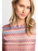 Rich & Royal Shirt lichtblauw/lichtbruin/beige