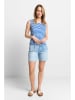 Rich & Royal Top blauw/wit