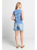 Rich & Royal Top blauw/wit