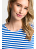 Rich & Royal Top blauw/wit