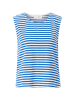 Rich & Royal Top blauw/wit