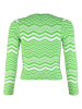 Blue Effect Longsleeve groen/wit