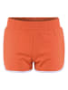Blue Effect Sweatshorts in Orange
