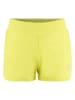 Blue Effect Sweatshorts in Gelb