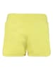 Blue Effect Sweatshorts in Gelb