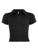Blue Effect Poloshirt in Schwarz