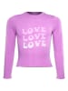 Blue Effect Longsleeve in Lila
