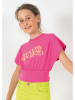 Blue Effect Shirt in Pink