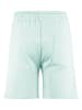 Blue Effect Sweatshorts in Mint