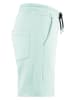 Blue Effect Sweatshorts in Mint