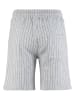 Blue Effect Sweatshorts in Grau