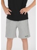 Blue Effect Sweatshorts in Grau