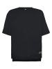Blue Effect Shirt in Schwarz