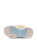 bisgaard Leder-Sneakers in Gelb/ Hellblau
